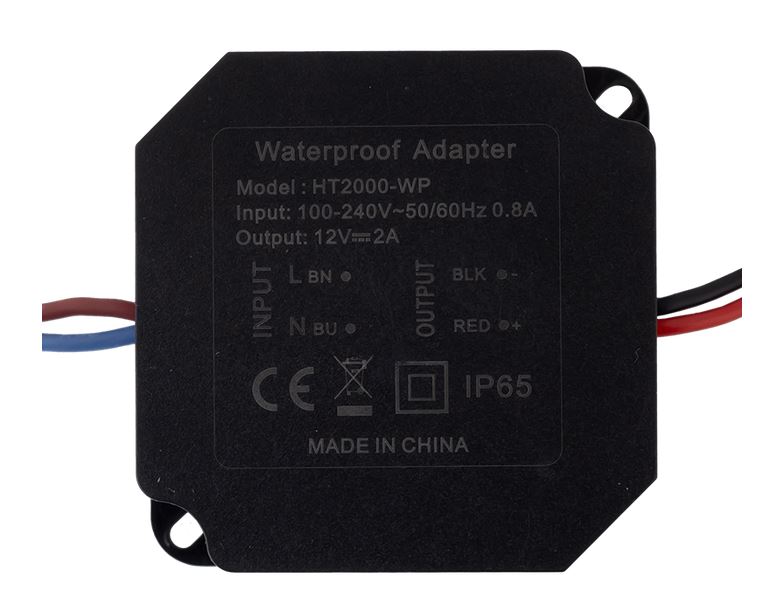 Cseppálló, 12V DC, 2A, HT2000-WP